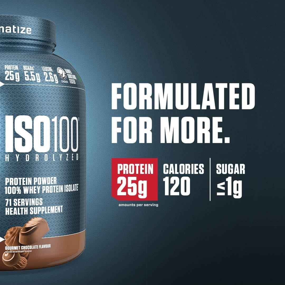 ISO100 by Dymatize – Ultra-Fast Absorbing Hydrolyzed Whey