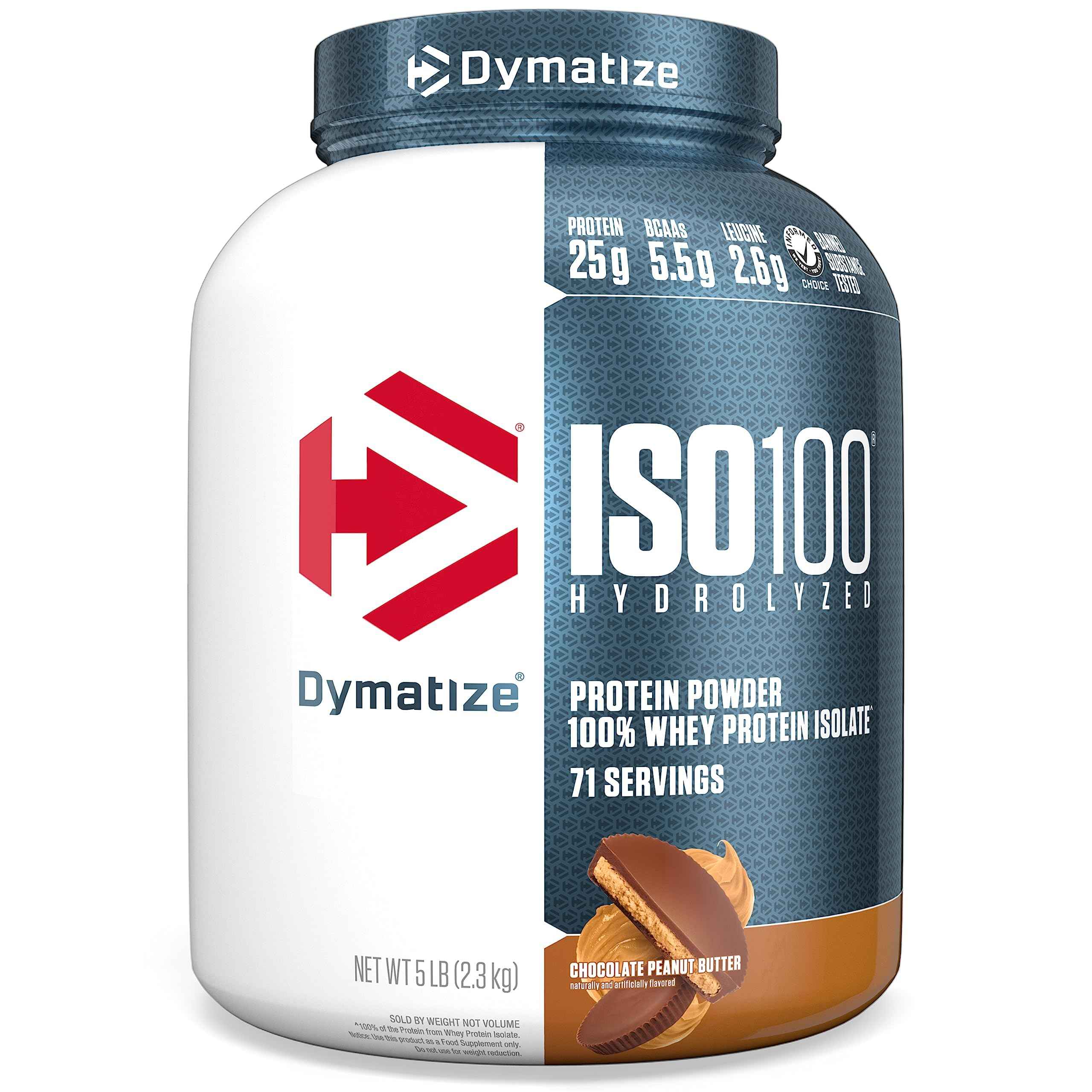 ISO100 by Dymatize – Ultra-Fast Absorbing Hydrolyzed Whey
