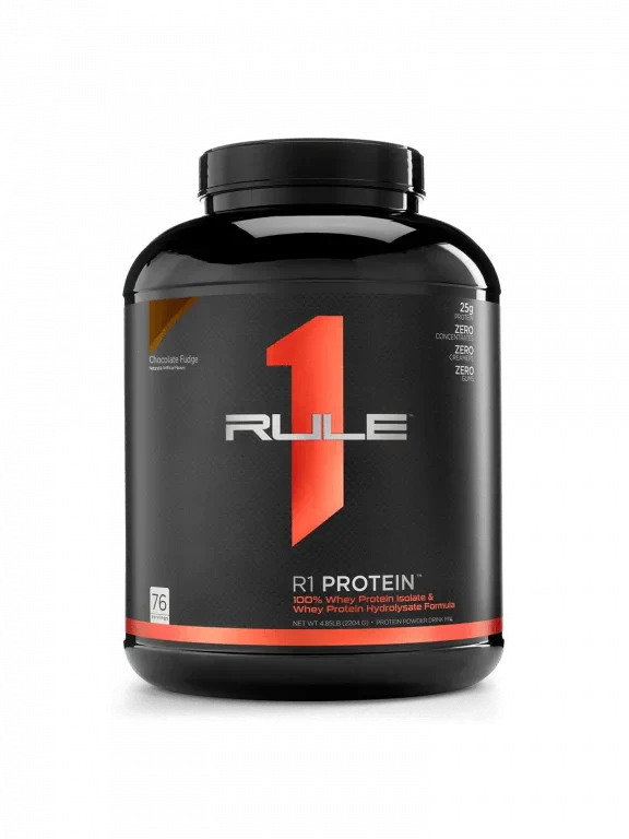 Whey Isolate Protein by Rule1 – Pure, Fast-Acting Recovery Formula - Alpha Supps